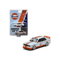 Carro fundido sob pressão Mini GT BMW M3 Gulf Edition em escala 1:64