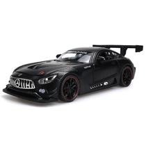 Carro fundido sob pressão, modelo 1:24, presente de carro de brinquedo em liga leve para meninos