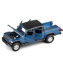 Carro fundido sob pressão, modelo Jeep Gladiator, escala 1/32, com som e luz