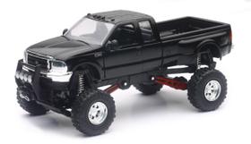 Carro fundido sob pressão New Ray Ford F-350 com suspensão em escala 1/32