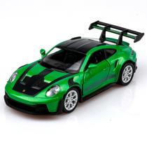 Carro fundido sob pressão TOKAXI Porsche 911 GT3 1/36 em escala para crianças