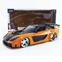 Carro HAN'S MAZDA RX-7 F3 Velozes e Furiosos 1/24 Jada Toys