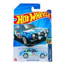 Carro Hot Wheels 70 Ford Escort RS1600 Azul Carro Hot Wheels 70 Ford Escort RS1600 Azul