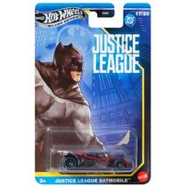 Carro HOT Wheels Silver Series DC Justice League Batmobile 17/20 Mattel HDG89