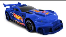 Carro Hotwheels Track Ripper Azul Com Fricção e Luz Carro Hotwheels Track Ripper Azul Com Fricção e Luz