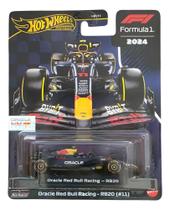 Carro hw 1:64 formula 1 2024 oracle red bull racing rb20 hrv11 jbm19