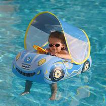 Carro inflável Toddler Pool Float Swimbobo com dossel de 1 a 4 anos