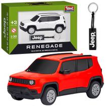 Carro Jipe Miniatura Realista 1:30 Carrinho Jeep Renegade