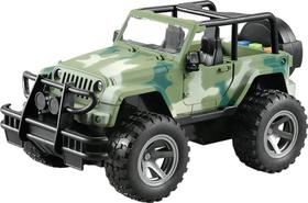 Carro Jipe Off Road Verde com luz e som - ZIPPY TOYS