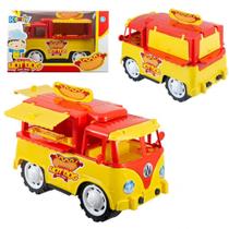 Carro kombica hot dog food truck roda livre colors 29x21x18cm na caixa - KENDY