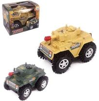 Carro Maluco Cambalhota Tanque de Guerra Colors a Pilha Wellkids - Wellmix