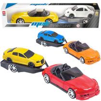 Carro mek adventure com carretinha + carro roda livre colors na caixa - BS TOYS