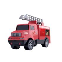Carro Mini Truck Bombeiro - Samba Toys