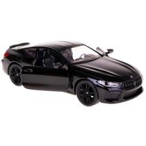 Carro Miniatura BMW M8 Escala 1:38 a Fricção Kinsmart (Preto) - Toy King