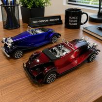 Carro Miniatura Brinquedo Colecionável Retrô Classic Kit 2pç Carro Miniatura Brinquedo Colecionável Retrô Classic Kit 2pç