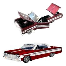 Carro Miniatura Chevrolet Impala 1964 Low Rider Escala 1/24