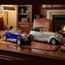 Carro Miniatura Colecionável Clássic Antigo Fricção Kit 2pçs Carro Miniatura Colecionável Clássic Antigo Fricção Kit 2pçs