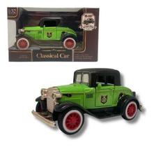 Carro Miniatura Metal Clássico Antigo Vintage Fricção