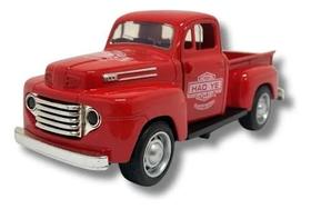 Carro Miniatura Pickup Classic Car Hot Engine Pull Back