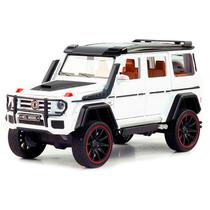 Carro Miniatura Tipo Classe G Escala 1:22 Luz Som Fricção Abre Portas Branco HCL-901 - Dorémi