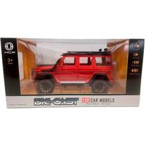 Carro Miniatura Tipo Classe G Escala 1:22 Luz Som Fricção Abre Portas Vermelho HCL-901 - Dorémi Carro Miniatura Tipo Classe G Escala 1:22 Luz Som Fricção Abre Portas Vermelho HCL-901 - Dorémi