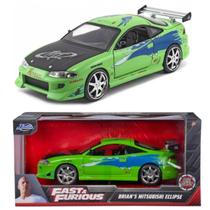 Carro Miniatura Velozes E Furiosos 1:24 Mitsubishi Eclipse - Jada