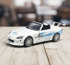 Carro Miniatura Velozes e Furiosos 1:32 Honda S2000 Branco