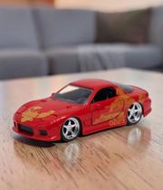 Carro Miniatura Velozes e Furiosos 1:32 Mazda RX-7 Julius