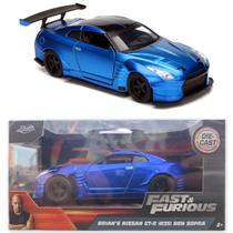 Carro Miniatura Velozes e Furiosos 1:32 Nissan GT Ben Sopra