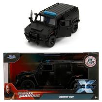 Carro Miniatura Velozes e Furiosos 1:32 SUV Policia Carro Miniatura Velozes e Furiosos 1:32 SUV Policia