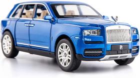 Carro Modelo Cullinan em Escala 1/24 - Brinquedo Pull Back Azul