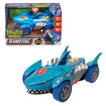Carro Monster Minis Tubarão Com Luz E Som F01124 - Fun Carro Monster Minis Tubarão Com Luz E Som F01124 - Fun