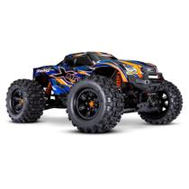 Carro Monster Truck RC Traxxas X-Maxx 8S Belted Brushless 4WD RTR Laranja TQi TSM 77096-4 Carro Monster Truck RC Traxxas X-Maxx 8S Belted Brushless 4WD RTR Laranja TQi TSM 77096-4