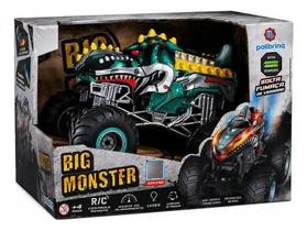 Carro Monstro Big Truck com Efeito Fumaça de verdade Carro Monstro Big Truck com Efeito Fumaça de verdade
