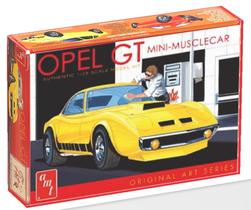 Carro Opel Gt Amarelo 1/25 Amt 0835 - Kit para montar e pintar - Plastimodelismo Carro Opel Gt Amarelo 1/25 Amt 0835 - Kit para montar e pintar - Plastimodelismo