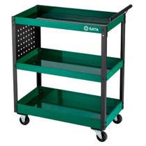 Carro para Ferramentas Aberto C/ 3 Bandejas de Metal - ST95222B - SATA