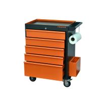 Carro para Ferramentas com Rodas 01 Prateleira e 05 Gavetas Presto - 91020 Carro para Ferramentas com Rodas 01 Prateleira e 05 Gavetas Presto - 91020