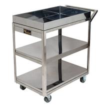 Carro para transporte todo em inox - Monarcha Carro para transporte todo em inox - Monarcha