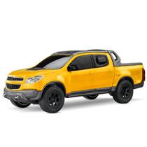 Carro Pick-Up S10 Rally Amarela Caminhonete Roma Brinquedos