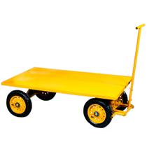 Carro plataforma com tampo em aço 600Kg - RLL-5801
