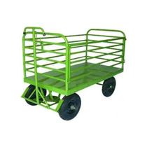 Carro Plataforma Fechado Em Tubo 5ª Roda Carga 500kg