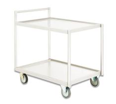 Carro Plataforma Inox Transporte Geral Fritomaq 2 Planos