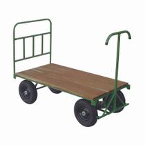 Carro Plataforma Madeira 1 Aba Removível B23A1 BENATTI Carro Plataforma Madeira 1 Aba Removível B23A1 BENATTI