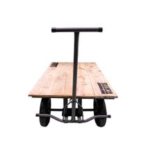 Carro plataforma madeira com capacidade de 300 kg