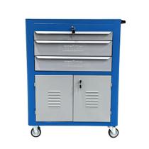 Carro Porta Ferramentas Fechado com 3 Gavetas Azul Ref 06 FERCAR Carro Porta Ferramentas Fechado com 3 Gavetas Azul Ref 06 FERCAR