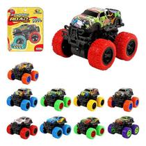 Carro Power Monster Fricção 9cm Road 4x4