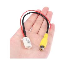 Carro rádio cabo adaptador para back-up, câmera reversa, conector macho, inovador e prático, 4 pinos Carro rádio cabo adaptador para back-up, câmera reversa, conector macho, inovador e prático, 4 pinos
