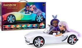 Carro Rainbow High Color Change / Veiculo Conversível / 8 em 1 Light-Up