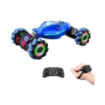 Carro RC Acrobático Com Sensores De Gestos Para Crianças Com Luzes E Música Brinquedo Transformável