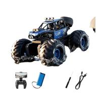 Carro RC Anfíbio 4WD À Prova d'Água Para Crianças, Controle Remoto 2.4G, Brinquedo De Caminhão Todo